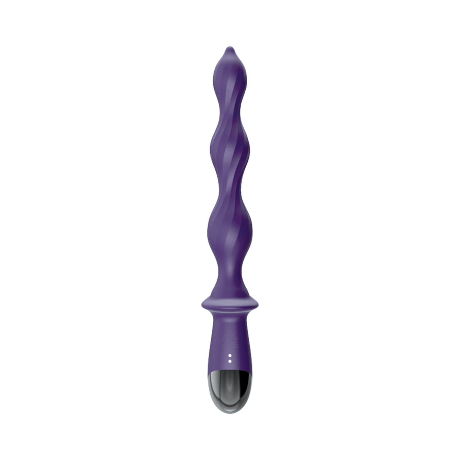 Deep Dive Contoured Wand Rechargeable Silicone Anal Probe