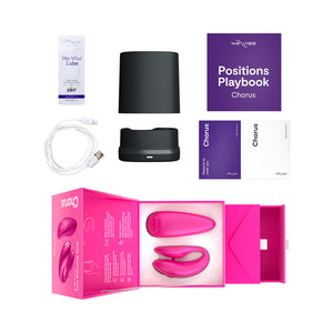 We-Vibe Chorus Couples 10 Function Remote Control Vibrator with AnkorLink Technology