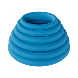 LEVELZ Classic Silicone Penis Ring Set of 6 All Sizes