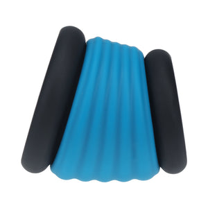 LEVELZ Tube Silicone Penis Ring Black/Teal