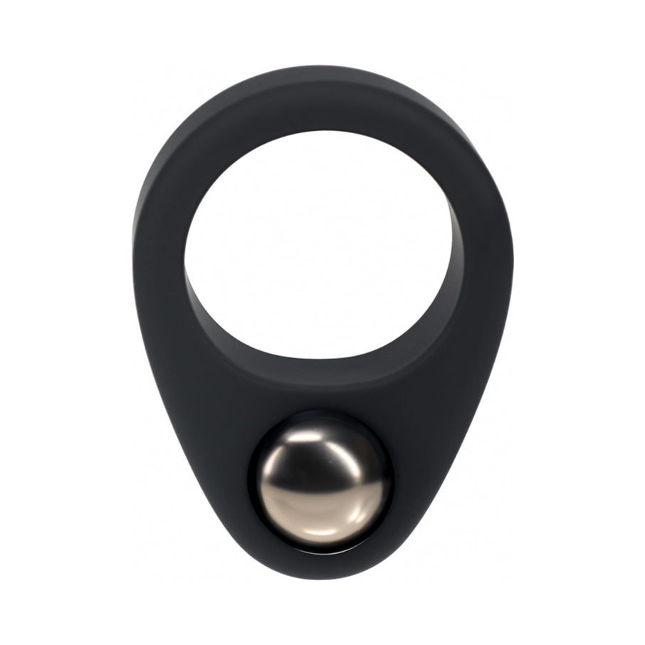 LEVELZ Liquid Silicone Single Weighted Ball Penis Ring