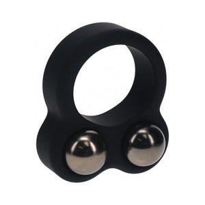LEVELZ Liquid Silicone Double Weighted Ball Penis Ring