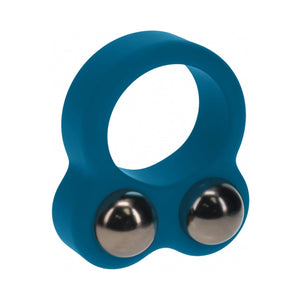 LEVELZ Liquid Silicone Double Weighted Ball Penis Ring