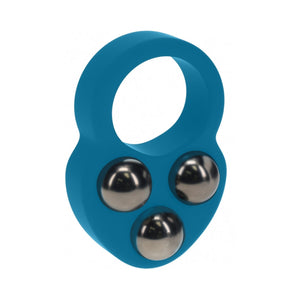 LEVELZ Liquid Silicone Triple Weighted Ball Penis Ring