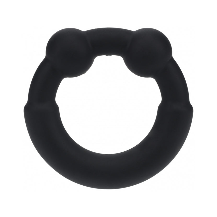 LEVELZ Metal & Silicone Penis Ring