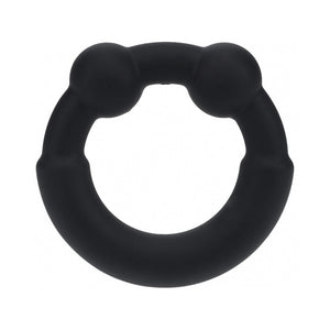 LEVELZ Metal & Silicone Penis Ring