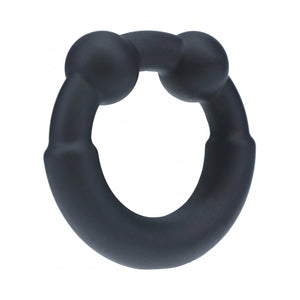 LEVELZ Metal & Silicone Penis Ring