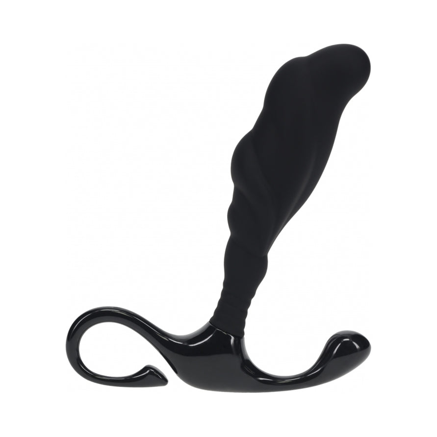 LEVELZ Rippled with Hard Loop Silicone Prostate Massager Large