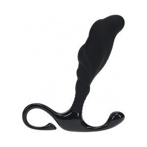 LEVELZ Rippled with Hard Loop Silicone Prostate Massager Large