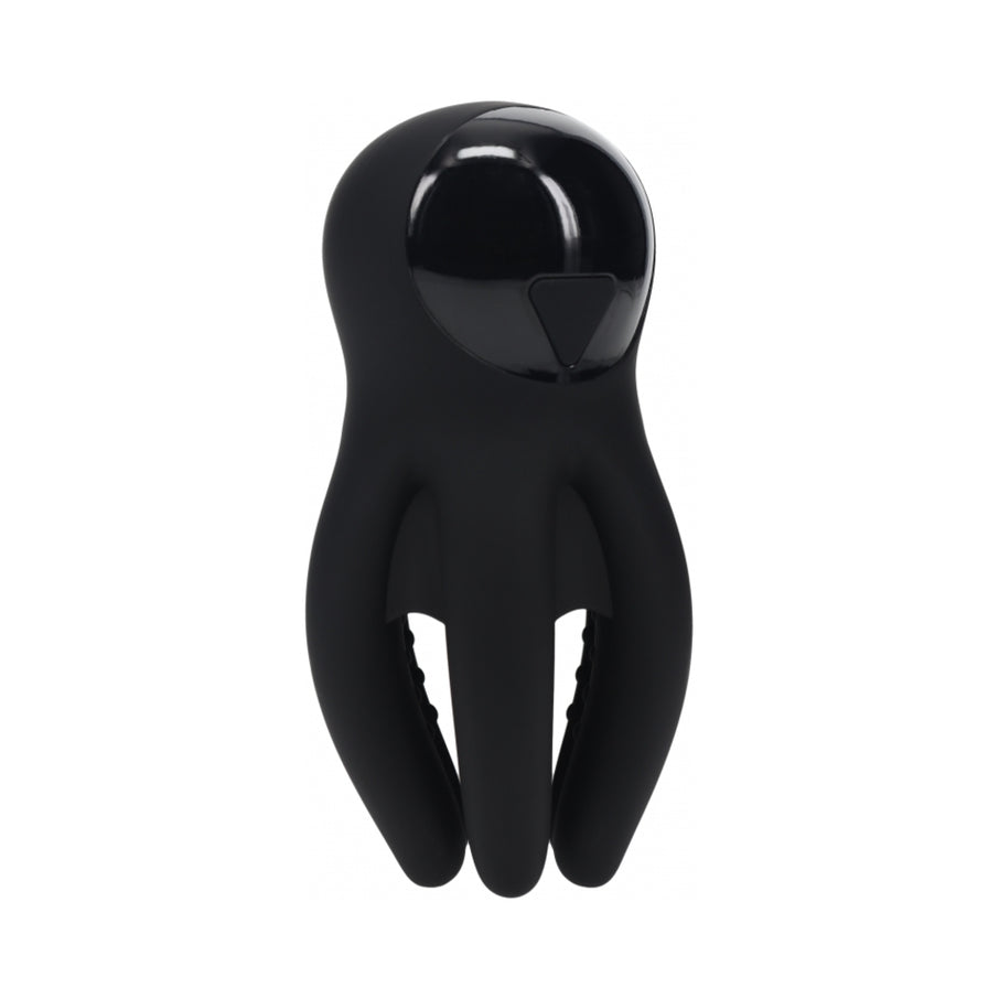 LEVELZ Digital Vibrating Silicone Penis Head Stimulator with Tentacles