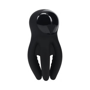 LEVELZ Digital Vibrating Silicone Penis Head Stimulator with Tentacles