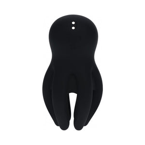 LEVELZ Digital Vibrating Silicone Penis Head Stimulator with Tentacles