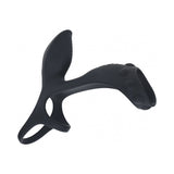 LEVELZ Vibrating Silicone Penis & Ball Ring with Shaft Loop