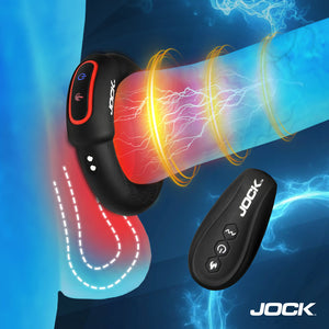 JOCK Rumbler 1.8 in Vibrating & Warming Penis Ring