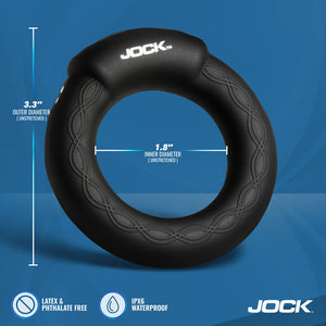 JOCK Rumbler 1.8 in Vibrating & Warming Penis Ring