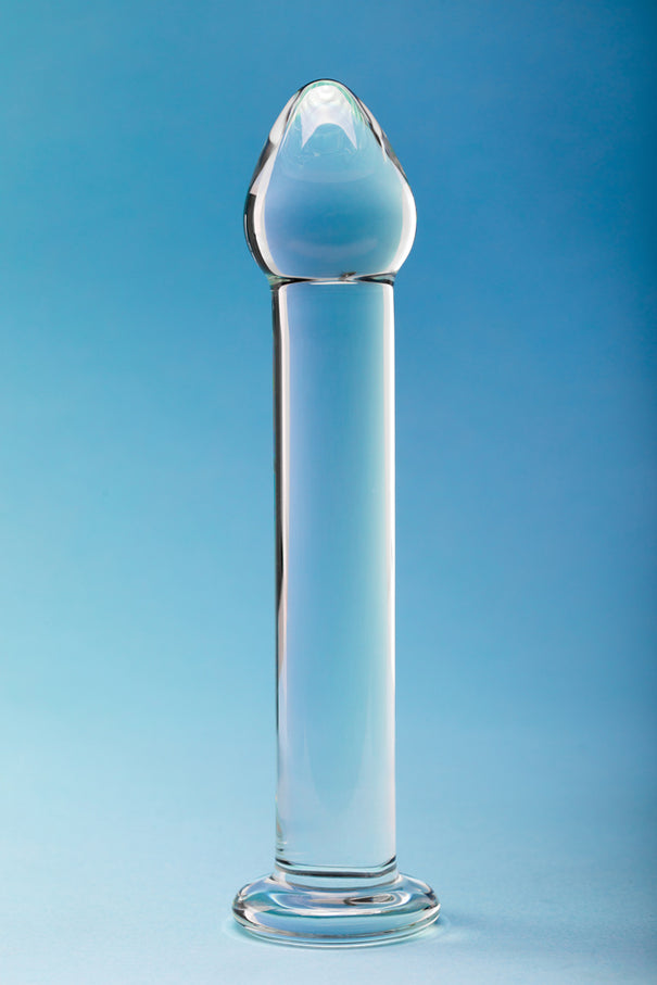 Clarity Seraphic Shaft 6.6 In Glass Dildo