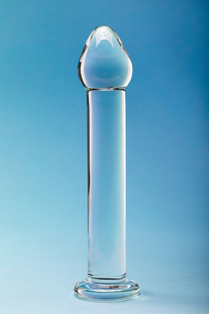 Clarity Seraphic Shaft 6.6 In Glass Dildo