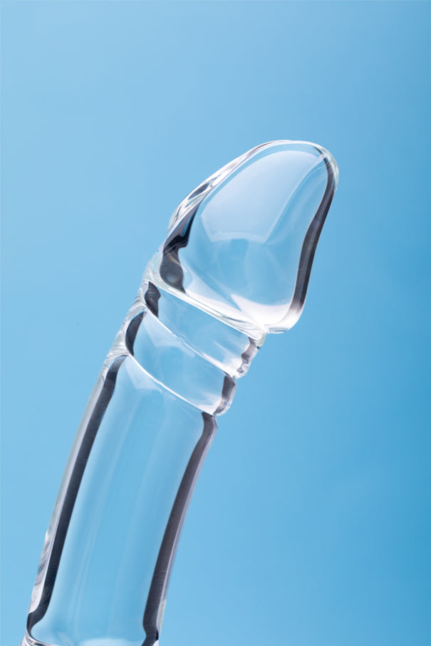 Clarity Celestial Desire 7.4 In Double Ended Glass Dildo
