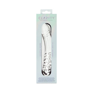 Clarity Celestial Desire 7.4 In Double Ended Glass Dildo
