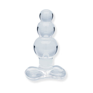 Clarity Utopian Reverie 3.6 In Anal Bead Glass Dildo