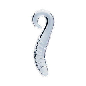 Clarity Hera's Tempest 5.5 In Glass Dildo with Circular Handle