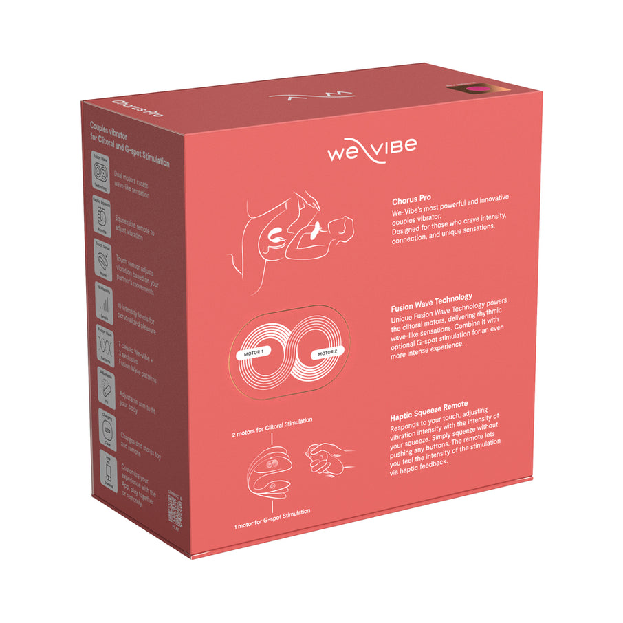 We-Vibe Chorus Pro Couples 3 Motor Vibrator with Fusion Wave Technology