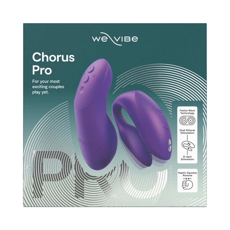 We-Vibe Chorus Pro Couples 3 Motor Vibrator with Fusion Wave Technology
