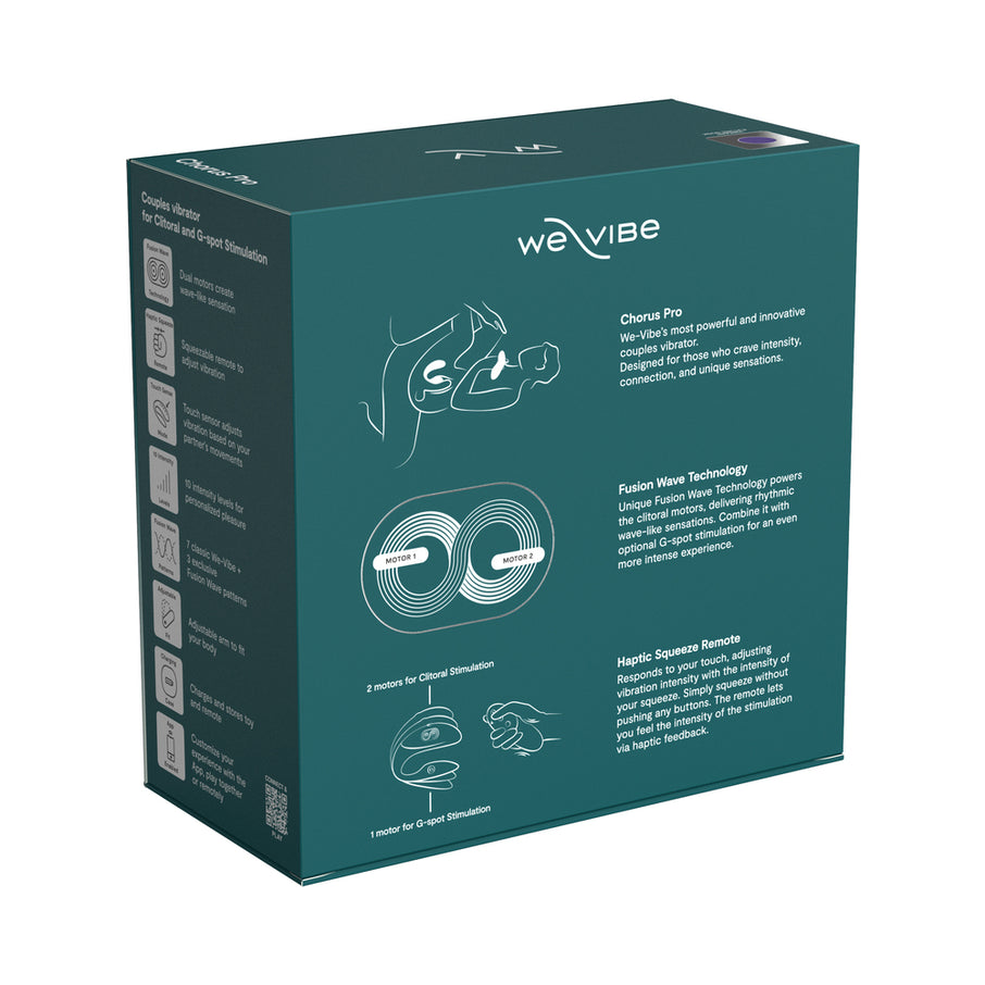 We-Vibe Chorus Pro Couples 3 Motor Vibrator with Fusion Wave Technology