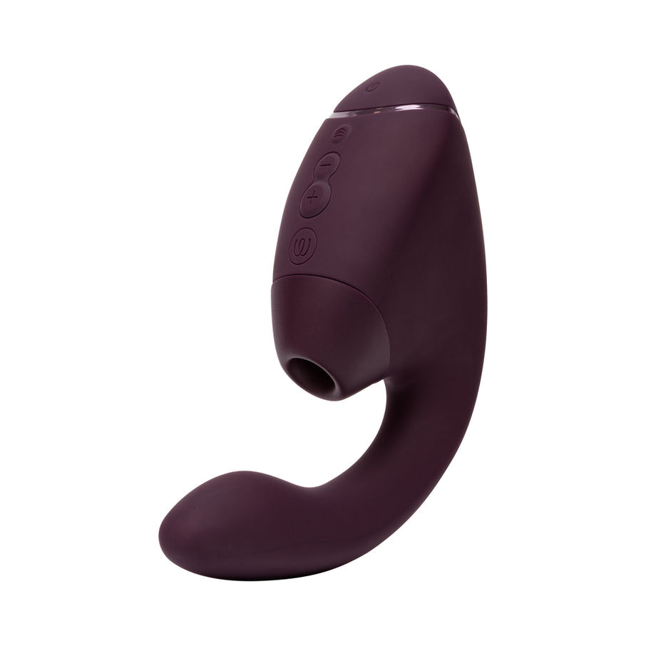 Womanizer Next Duo Silicone Rechargeable Clitoral and G-Spot Stimulator
