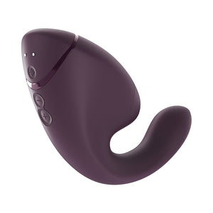 Womanizer Next Duo Silicone Rechargeable Clitoral and G-Spot Stimulator