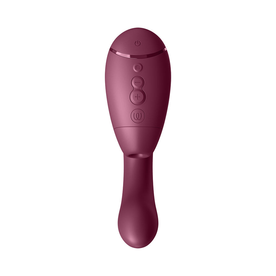 Womanizer Next Duo Silicone Rechargeable Clitoral and G-Spot Stimulator