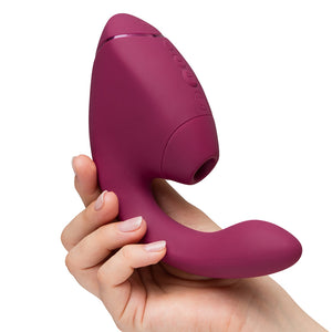 Womanizer Next Duo Silicone Rechargeable Clitoral and G-Spot Stimulator