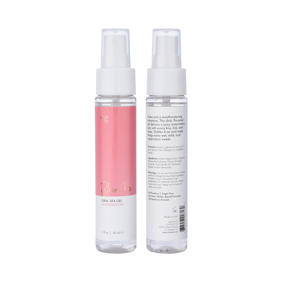 CG Blow Me Oral Sex Gel Watermelon 2 oz