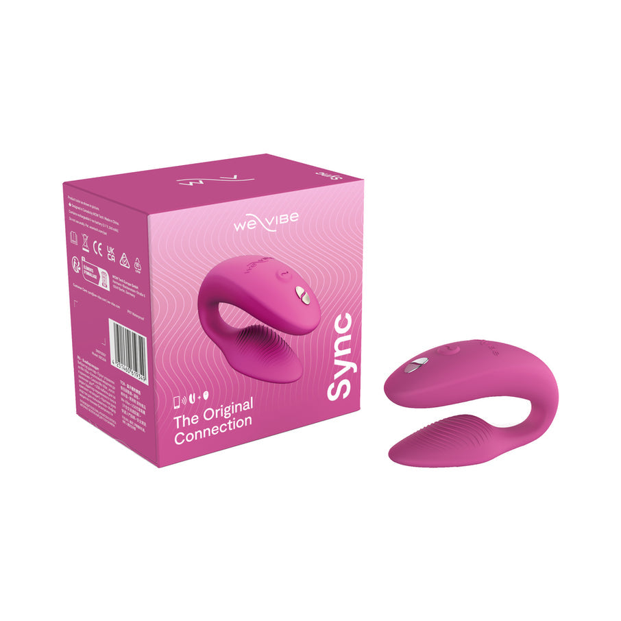 We-Vibe Sync 2 Rechargeable Silicone Couples Vibrator with Remote Control