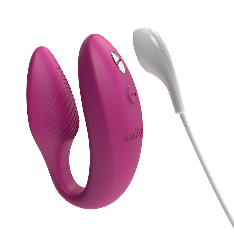 We-Vibe Sync 2 Rechargeable Silicone Couples Vibrator with Remote Control