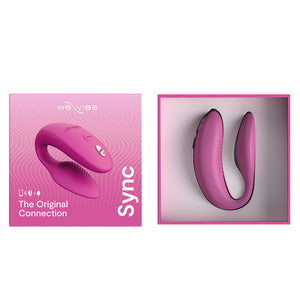 We-Vibe Sync 2 Rechargeable Silicone Couples Vibrator with Remote Control
