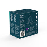 We-Vibe Sync 2 Rechargeable Silicone Couples Vibrator with Remote Control