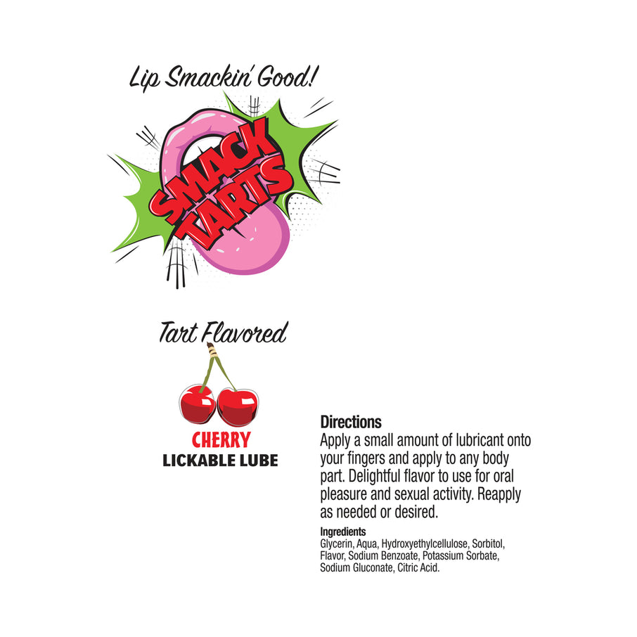 Smack Tarts Lickable Sour Cherry Lube