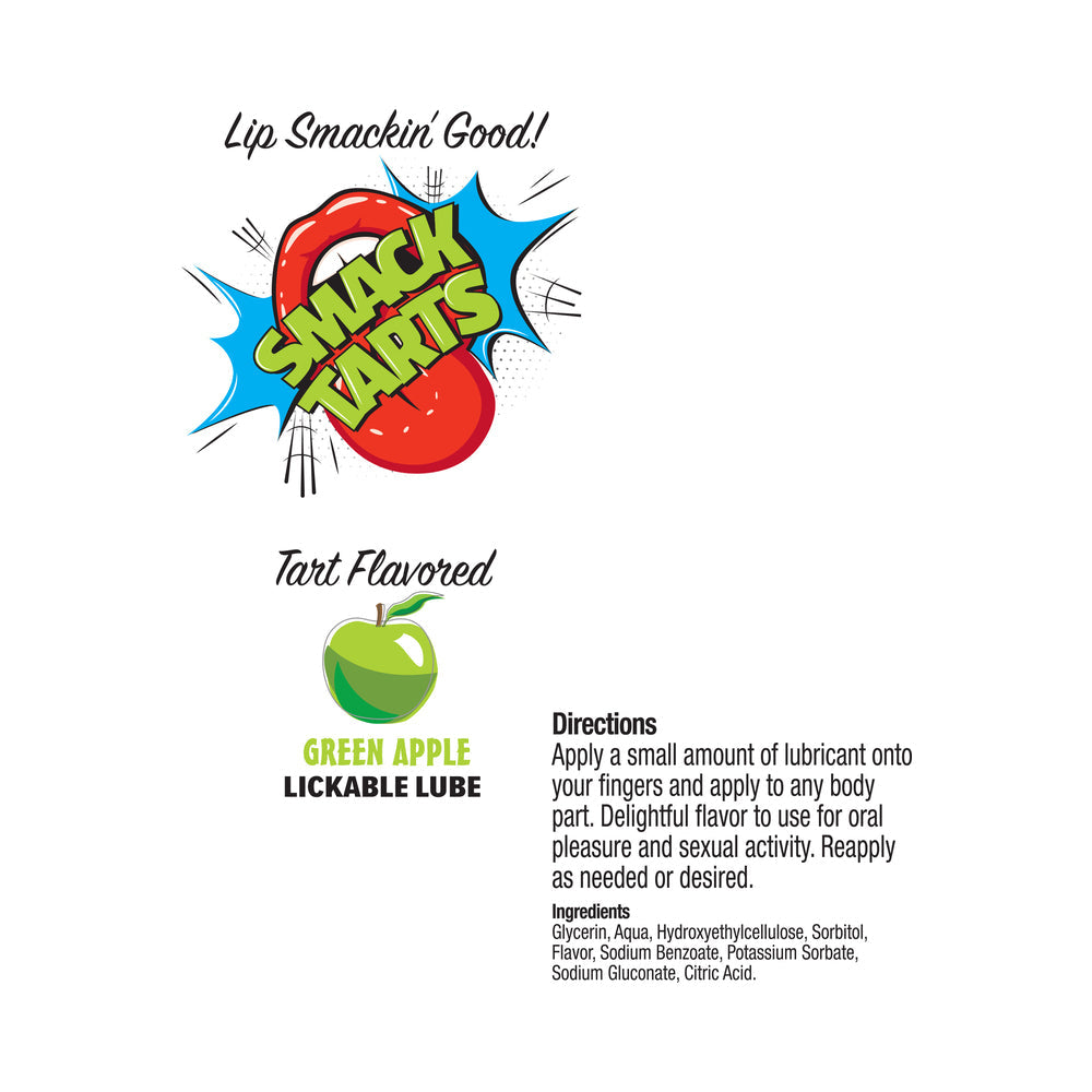 Smack Tarts Lickable Sour Green Apple Lube
