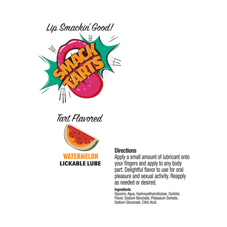 Smack Tarts Lickable Sour Watermelon Lube