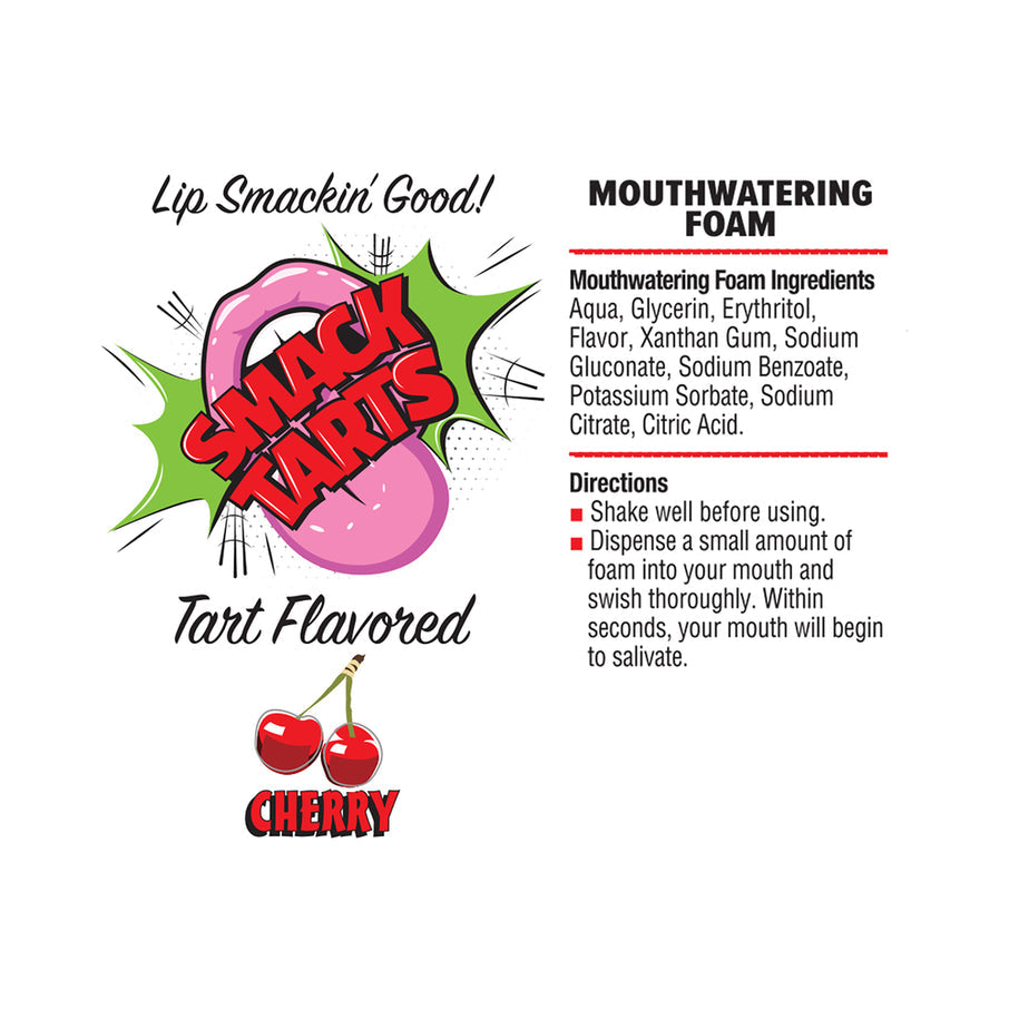 Smack Tarts Mouthwatering Foam Sour Cherry 2.7 oz