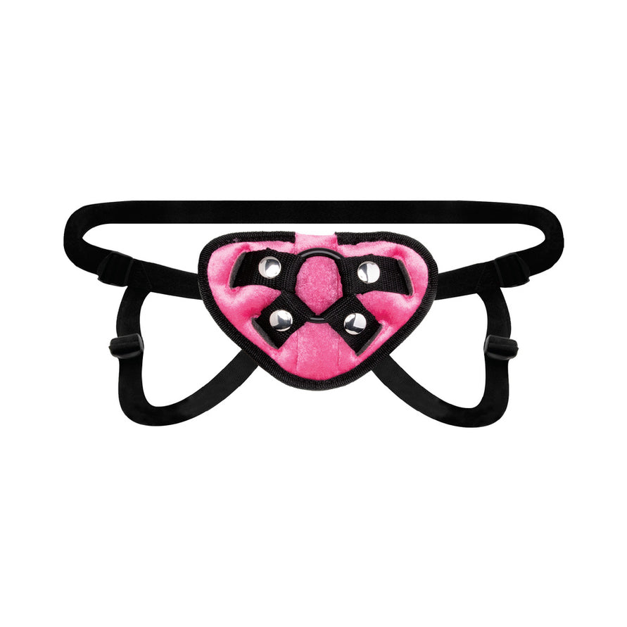 Lux Fetish Strap-on & 6 in Dildo Set