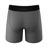 Shinesty The Junk In The Trunk Elephant Ball Hammock Pouch Underwear with Fly Grey