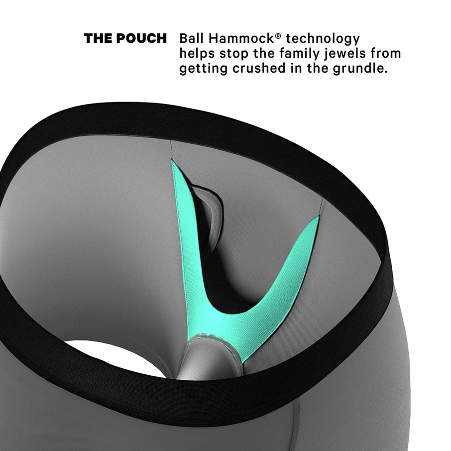 Shinesty The Junk In The Trunk Elephant Ball Hammock Pouch Underwear with Fly Grey