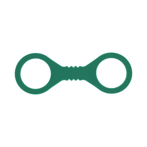 Sex & Mischief Indica Silicone Cuffs Green