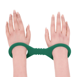 Sex & Mischief Indica Silicone Cuffs Green