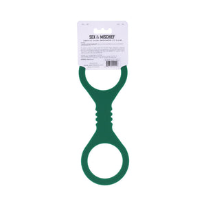 Sex & Mischief Indica Silicone Cuffs Green
