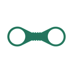 Sex & Mischief Indica Silicone Cuffs Green