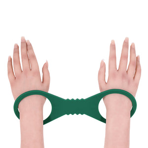 Sex & Mischief Indica Silicone Cuffs Green