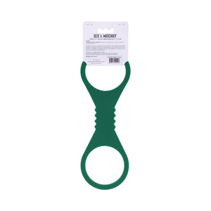 Sex & Mischief Indica Silicone Cuffs Green